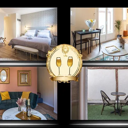 Ferienwohnung Champagne En Terrasse - Elegant Et Discret Troyes Exterior foto
